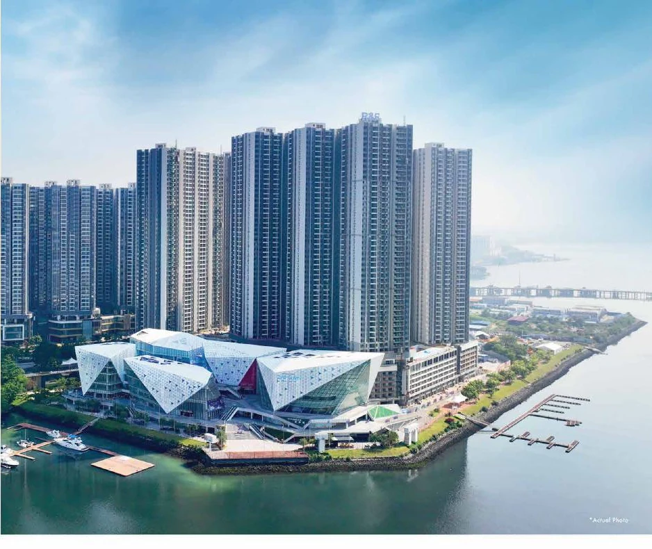 Completed Phase 2 Seine Region residences beside R&F Mall and the waterfront